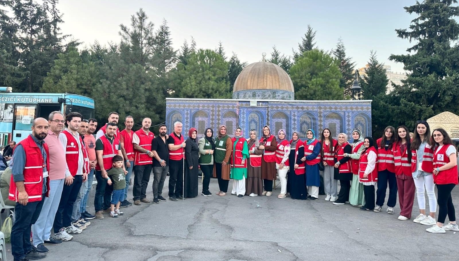 Mardin’de Kızılay’dan Gazze için etkinlik