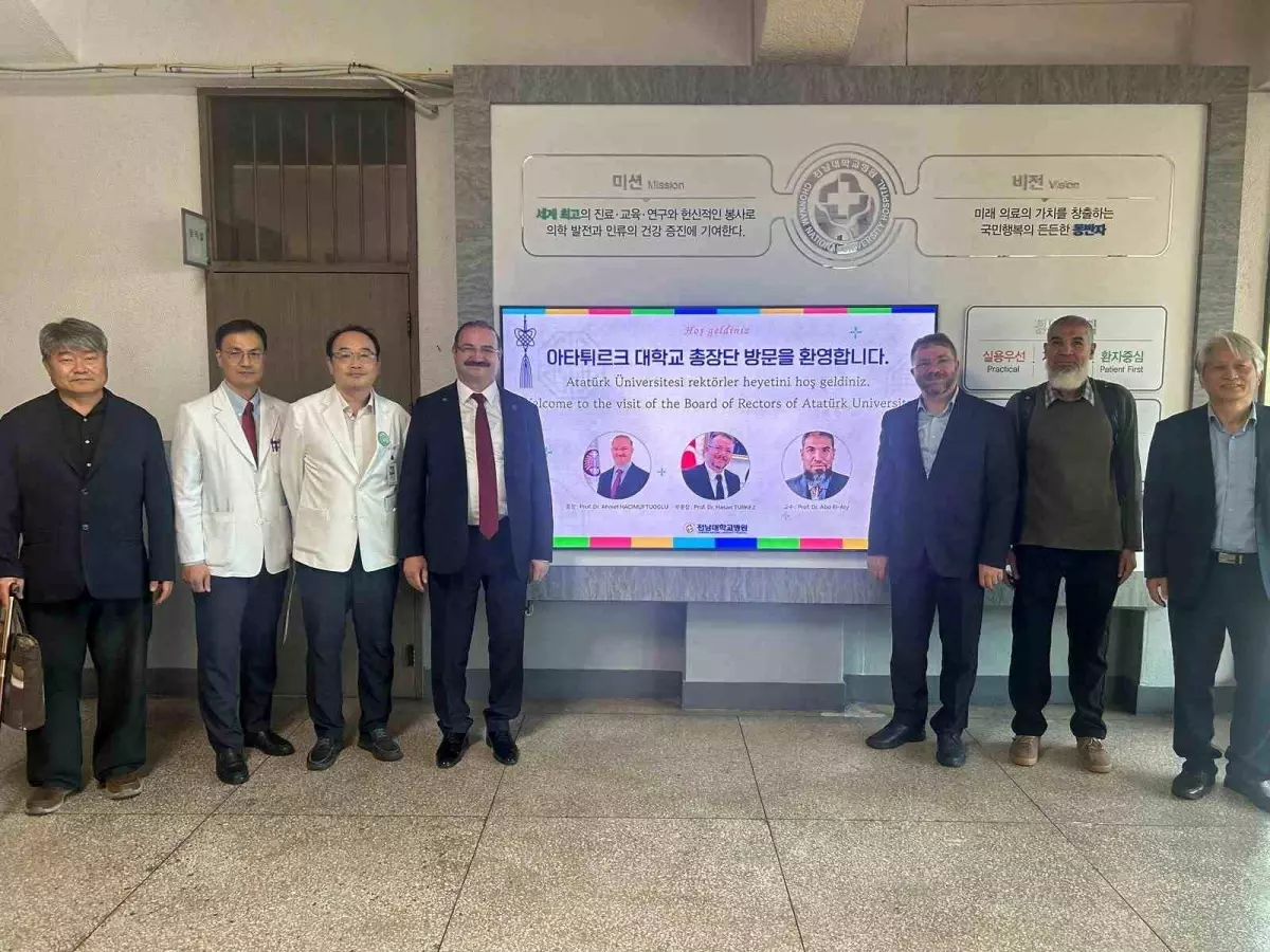 Atatürk Üniversitesi Güney Kore’de Uluslararası İş Birliği Temasları Gerçekleştirdi