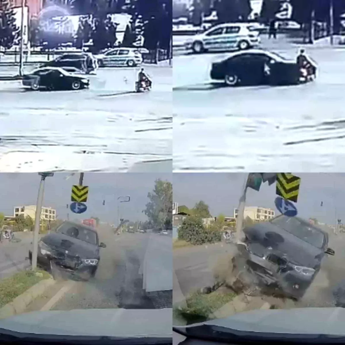 Adana’da Otomobil Motosiklete Çarptı: Sürücü Ağır Yaralandı