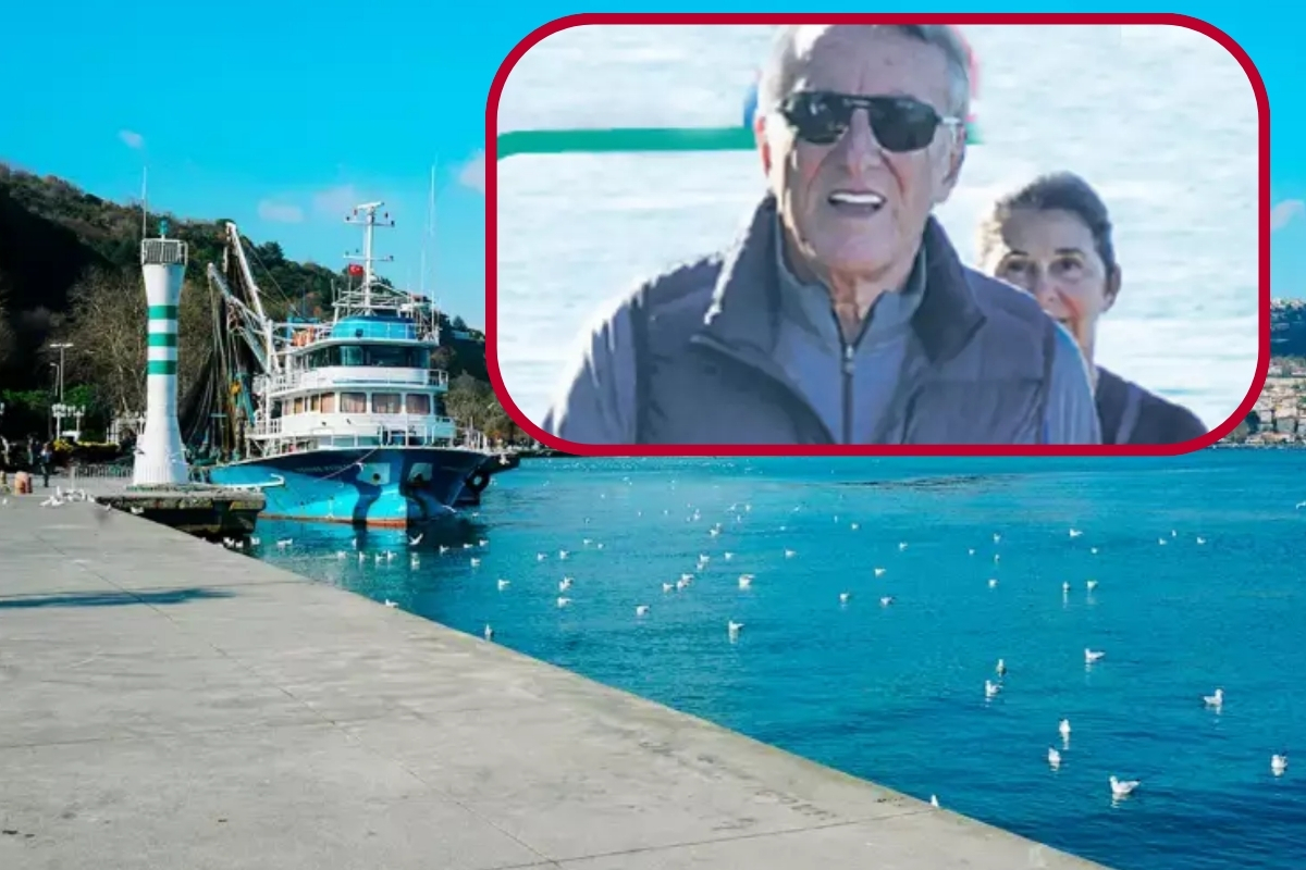 Bülent Eczacıbaşı ve eşi Oya Eczacıbaşı, Tarabya sahilinde dostlarıyla birlikte sessiz ve keyifli bir boğaz turu yaptı