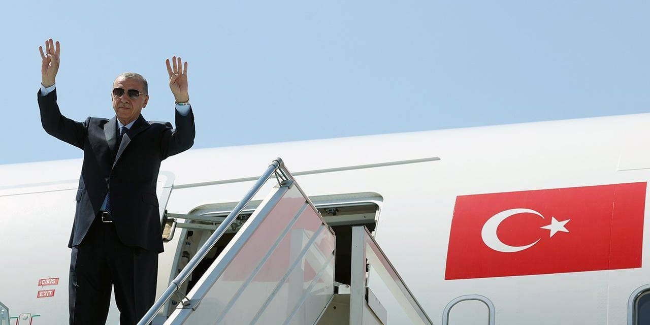 Erdoğan Güney Afrika’ya gitti