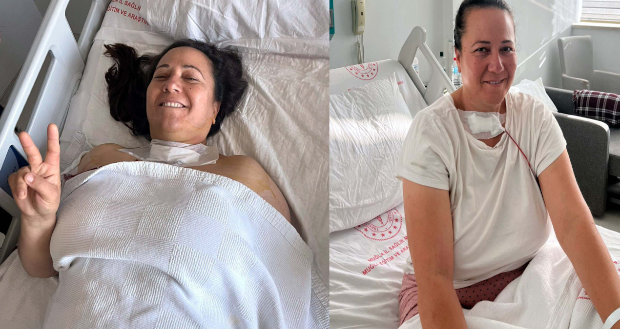 Hasta yatağından mesaj verdi “Tek bir hedefimiz var Limak ve İçtaş’ı köyümüzden Akbelen’den kovmak”