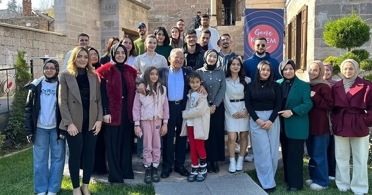 Kayseri Büyükşehir Filistinli öğrencilerle buluştu