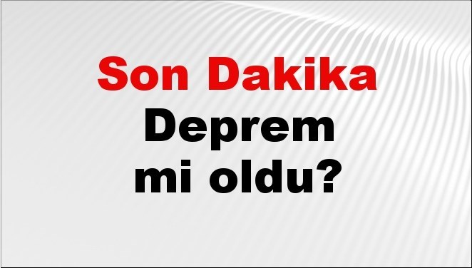Son dakika Balıkesir’de deprem mi oldu? Az önce deprem Balıkesir’de nerede oldu? Balıkesir deprem Kandilli ve AFAD son depremler listesi 12 Kasım 2025