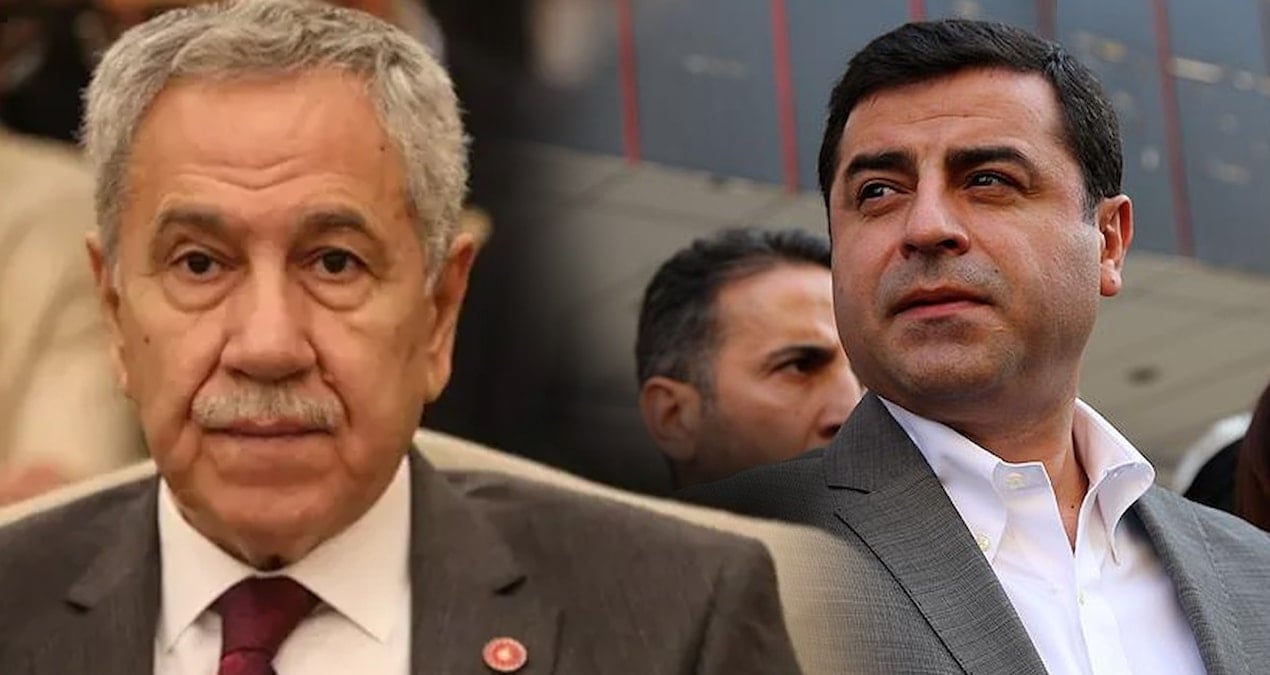 Ziyaret sonrası Bülent Arınç açıkladı: Selahattin Demirtaş’tan çok konuşulacak adaylık kararı