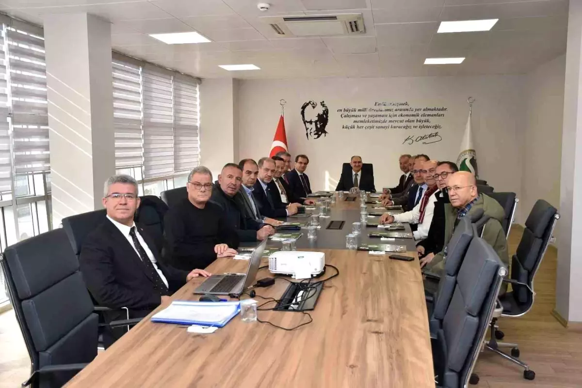 Salihli OSB’de yılın son toplantısı yapıldı