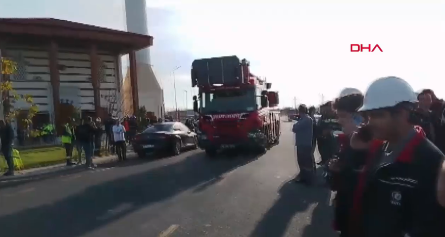 Silivri’de BOTAŞ tesisinde yangın