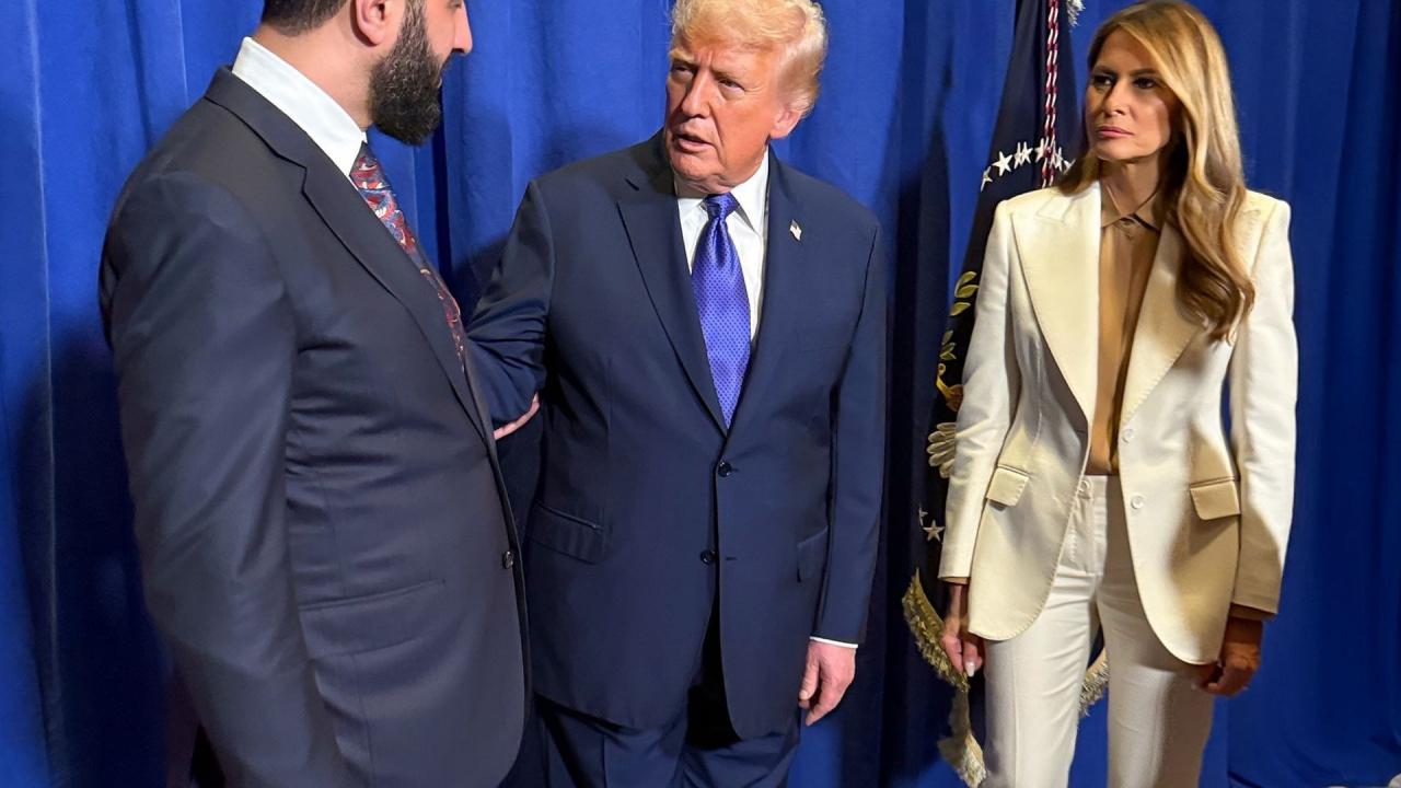 Suriye Cumhurbaşkanı Şara’dan ABD Başkanı Trump’a taziye mesajı