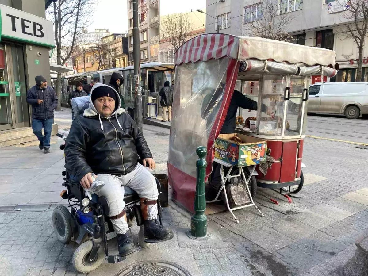 Eksi 17’de Zorlu Mücadele: Engelli Simitçi