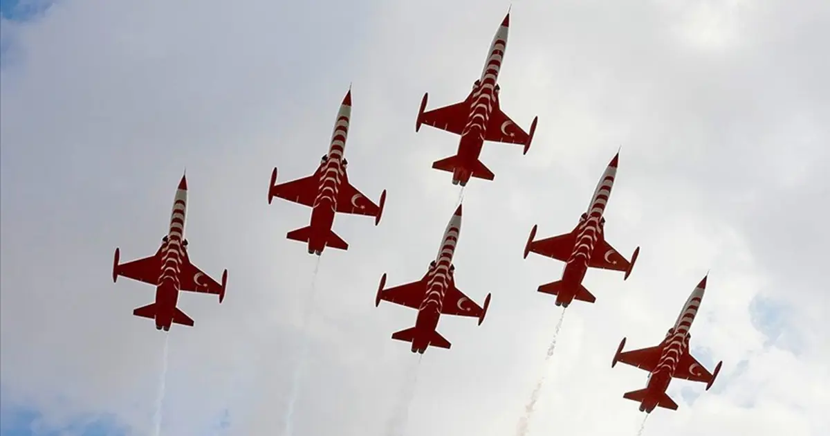 Türk Yıldızları eğitim uçuşlarından görüntü paylaştı | NTV Haber